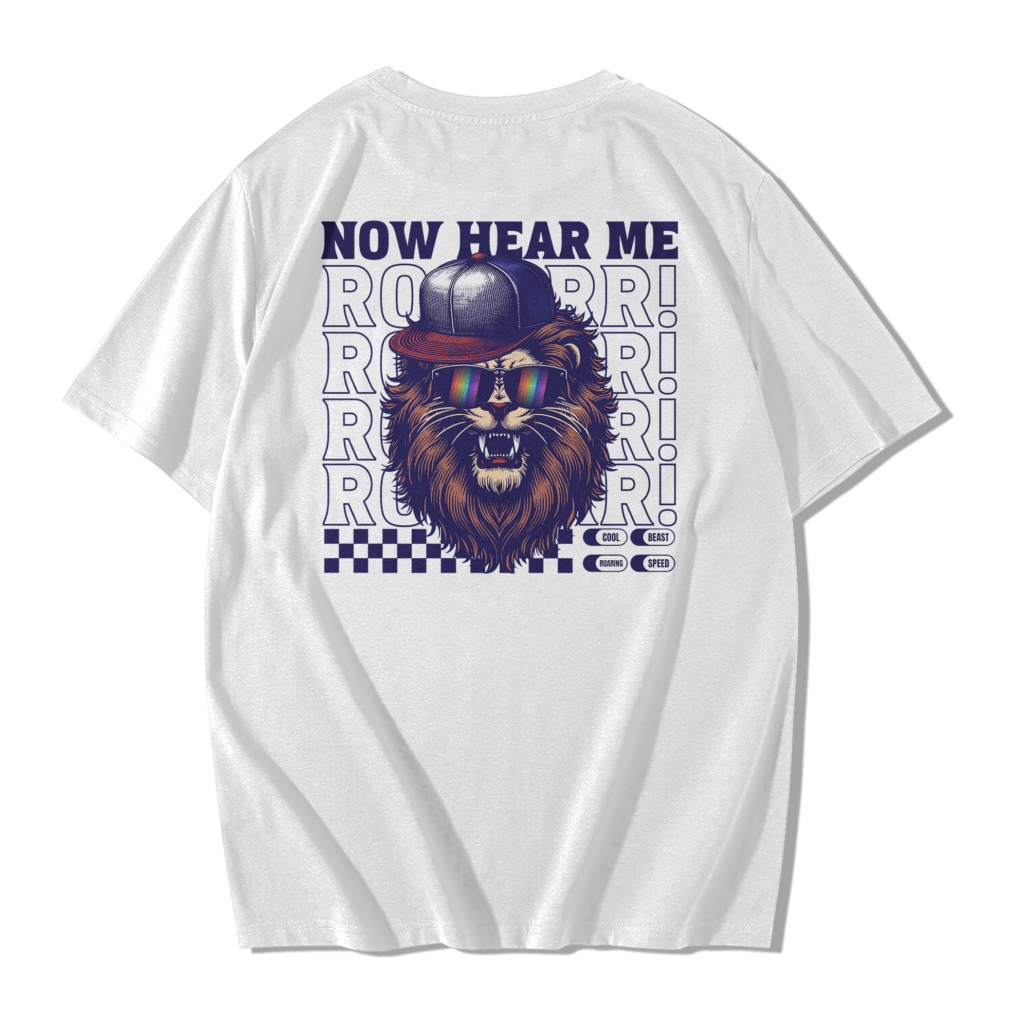 Alfaq Now Hear Me Oversized T-Shirt for Men